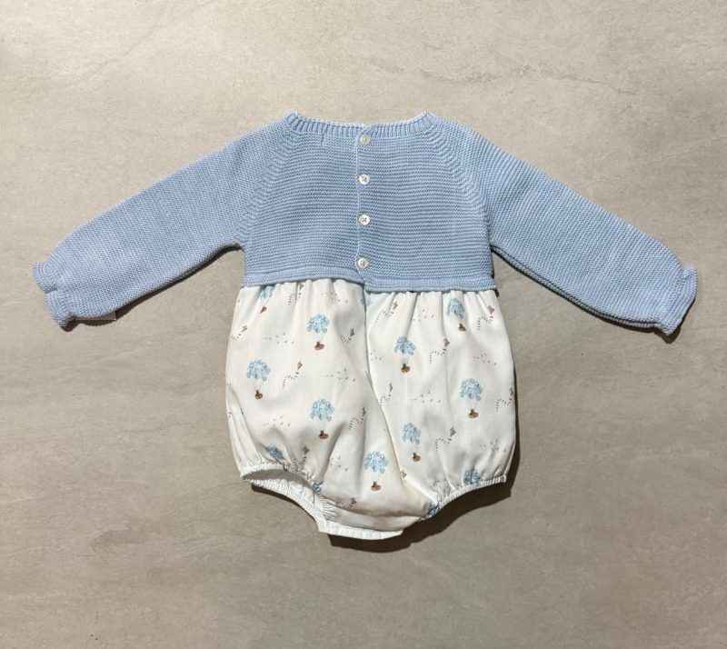 PELELE PUNTO TEJIDO ESTAMPADO OSO GLOBITOS MARCA MAC ILUSIÓN - Imagen 5