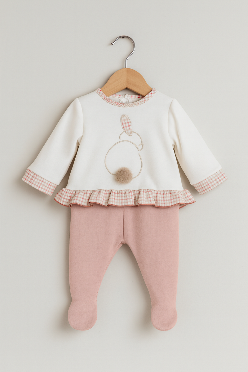 Conjunto pantalon y blusa conejo Marca Calamaro