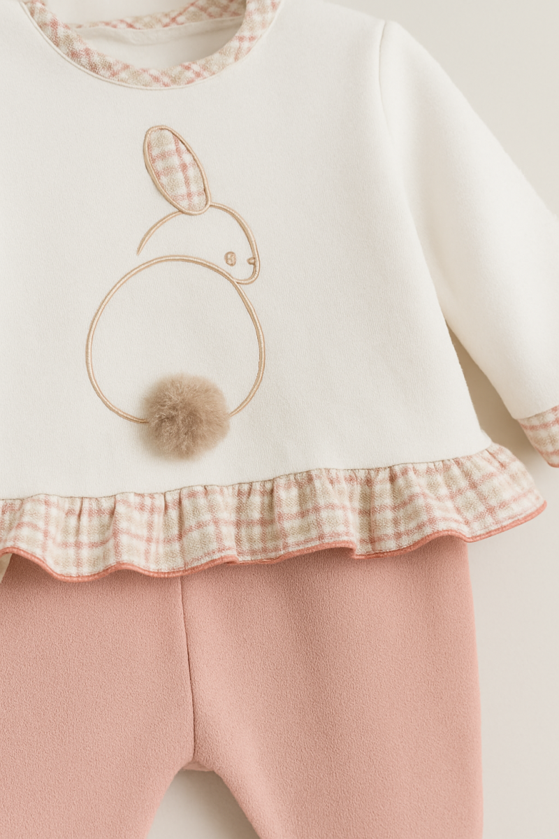 Conjunto pantalon y blusa conejo Marca Calamaro - Imagen 4