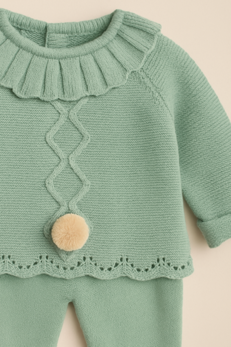 TRAJE 3P CANESÚ CUELLO DE PUNTO MAC ILUSIÓN - Imagen 4