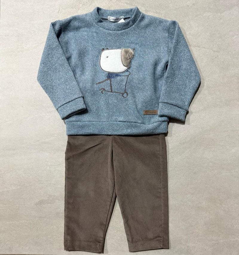 Conjunto sueter y pantalón Marca Calamaro - Imagen 2